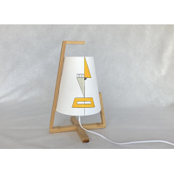 Designer Lamp - Line "Silent" - Yellow
